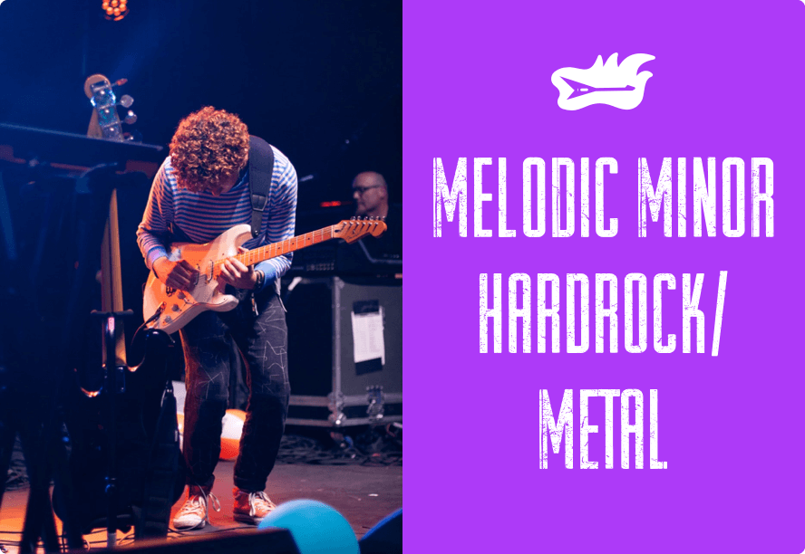 Melodic minor - Hardrock/metal
